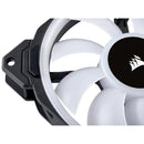 Corsair Ll140 Rgb 140Mm Dual Light Loop Rgb Led Pwm 600 - 1300 Rpm Cooling Fan — 2 Fan Pack With Lighting Node Pro