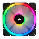 Corsair Ll140 Rgb 140Mm Dual Light Loop Rgb Led Pwm 600 - 1300 Rpm Cooling Fan — 2 Fan Pack With Lighting Node Pro