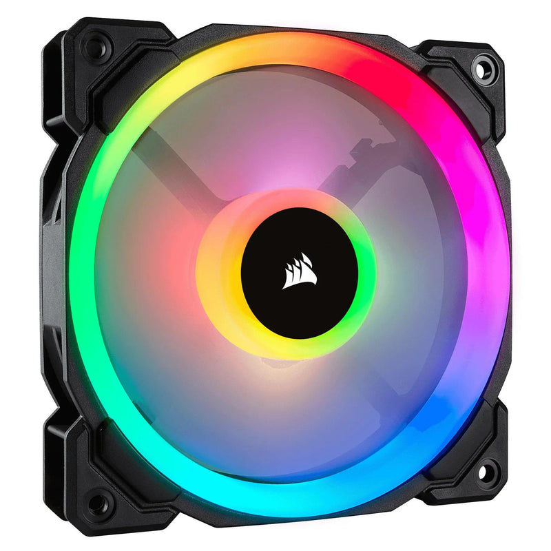 Corsair Ll120 Rgb 120Mm Dual Light Loop Rgb Led Pwm 600 - 1500 Rpm Cooling Fan