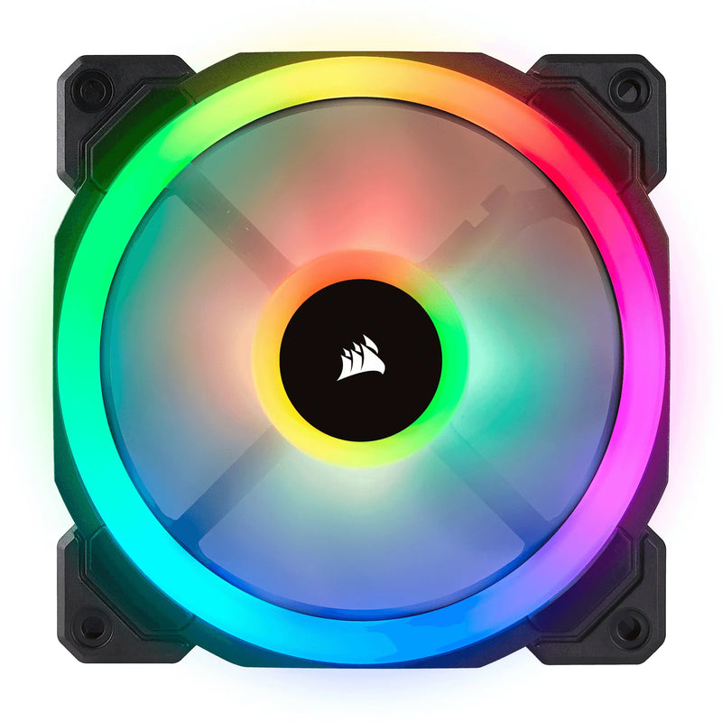 Corsair Ll120 Rgb 120Mm Dual Light Loop Rgb Led Pwm 600 - 1500 Rpm Cooling Fan