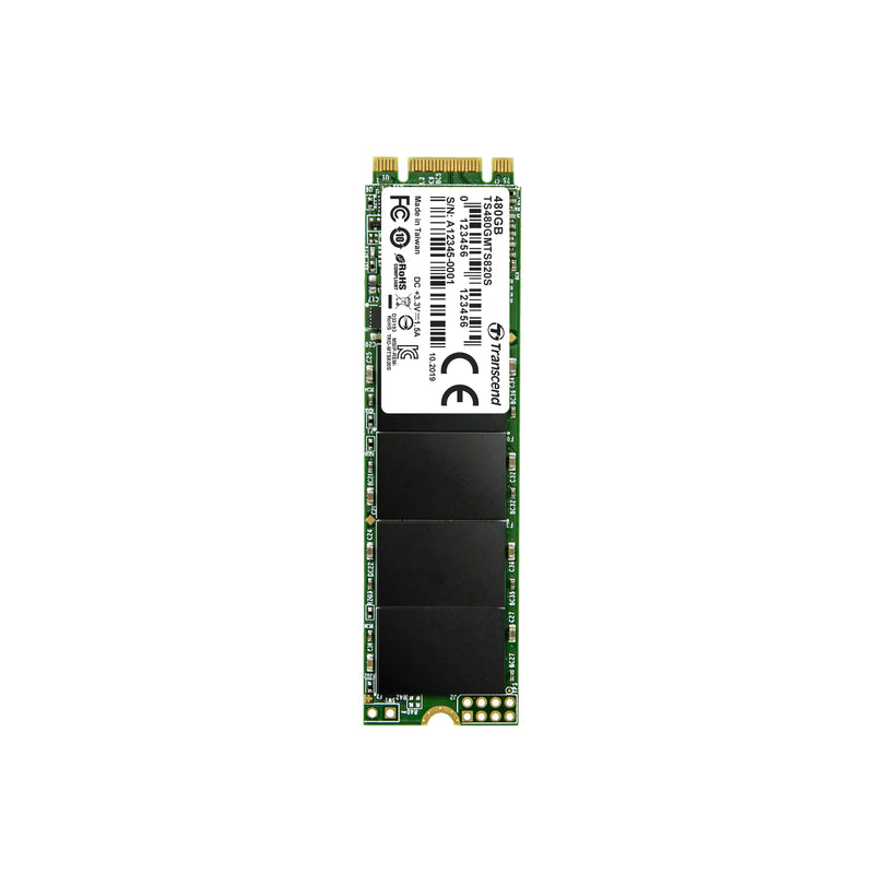 Transcend 480Gb Mts820S Sata3 M.2 2280 Ssd - Tlc -Cacheless