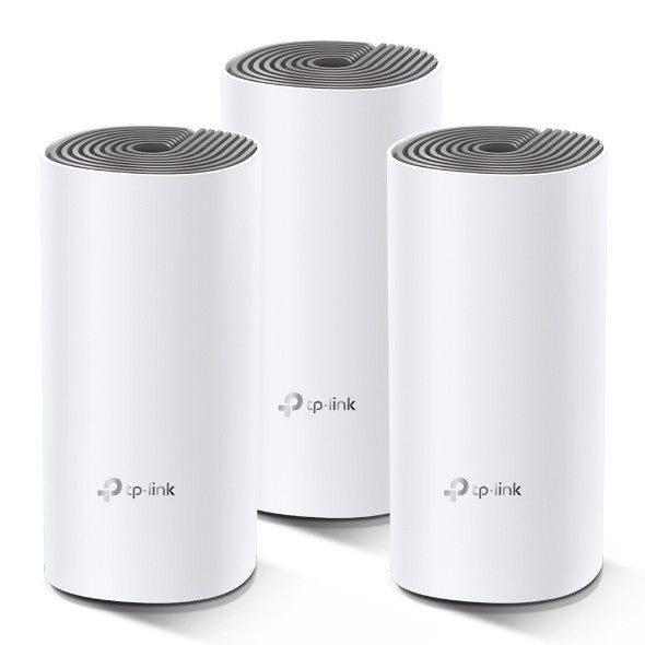 Tp-Link Deco E4 Ac1200 Router Whole-Home Mesh System (3 Pack)