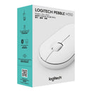 Logitech Pebble M350 Wireless Mouse - Off-White - 2.4Ghz Bt - N A - Emea - Closed Box