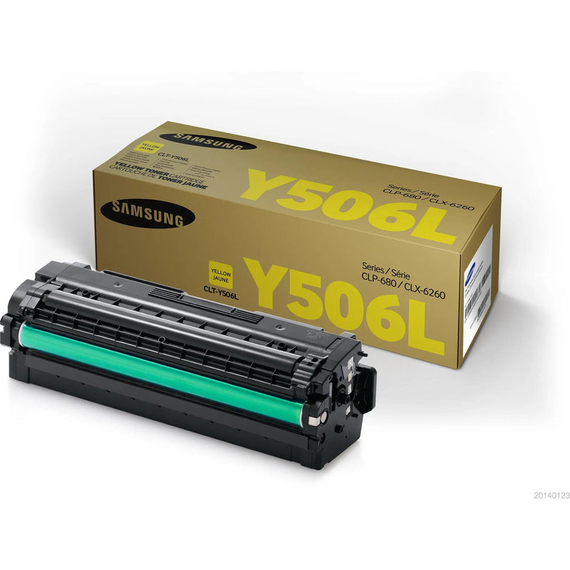 Samsung Clt-Y506L High Yield Yellow Toner Cartridge