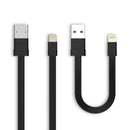 Remax Tengy 2-Pack 1M + 0.16M Usb To Lightning Cables (Rc-062I) - Black