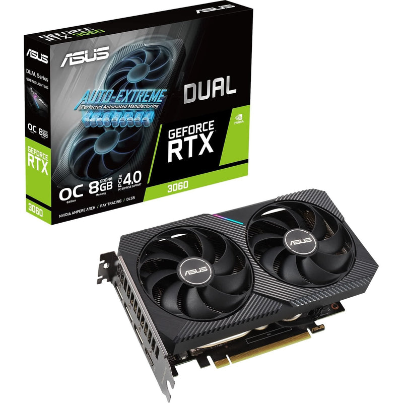 Asus Dual Geforce Rtx 3060 Oc Edition 8Gb Gddr6