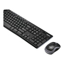 LOGITECH MK270 WIRELESS MOUSE & KEYBOARD COMBO - BLACK