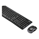 LOGITECH MK270 WIRELESS MOUSE & KEYBOARD COMBO - BLACK