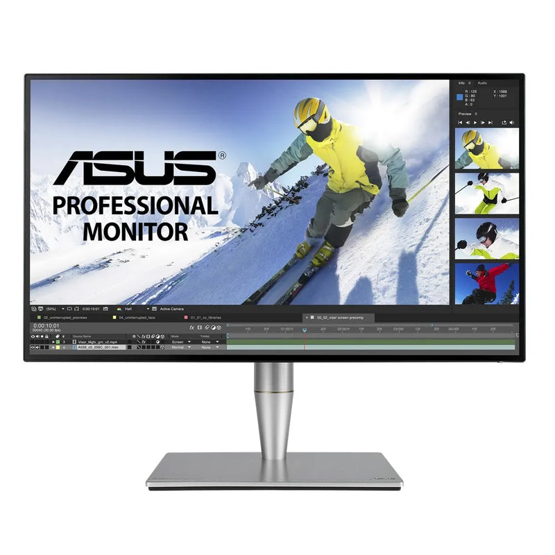 Asus Monitor Asus Proart Pa27Ac Hdr Professional Monitor - 27-Inch Wqhd Thunderbolt™ 3 Usb-C™ X2 (In X1 Out X1) Hdmi(V2.0A) Displayport