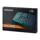 Samsung 860 Evo 1tb Storage Capacity M.2 2280 Solid State Drive - Sata Iii 6gb/s Interface, 2.5 Inch Form Factor, Up To 550mb/s Sequential Read Speed, Up To 520mb/s Sequential Write Speed, Random Read: Up To 97,000 Iops, Random Write: Up To 88,000 Iops, M