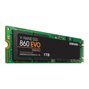 Samsung 860 Evo 1tb Storage Capacity M.2 2280 Solid State Drive - Sata Iii 6gb/s Interface, 2.5 Inch Form Factor, Up To 550mb/s Sequential Read Speed, Up To 520mb/s Sequential Write Speed, Random Read: Up To 97,000 Iops, Random Write: Up To 88,000 Iops, M
