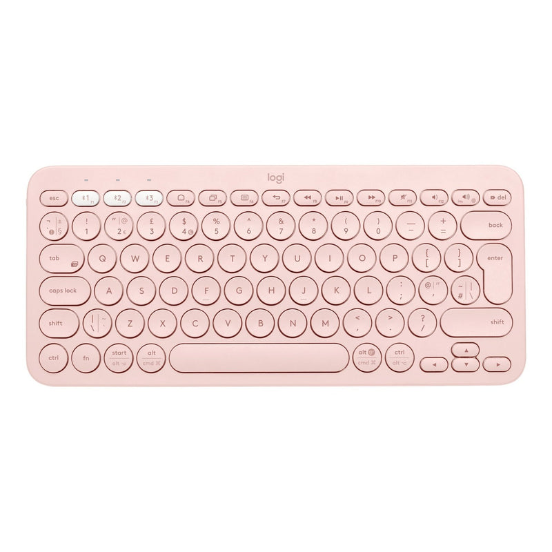 Logitech® K380 Multi-Device Bluetooth® Keyboard - Rose - Us Int'L - Bt - N/A - Intnl