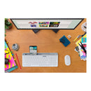 Logitech Pebble M350 Wireless Mouse - Off-White - 2.4Ghz Bt - N A - Emea - Closed Box