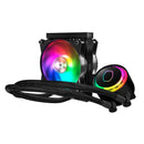 Cooler Master Masterliquid Ml120R Argb Liquid Cooler  120Mm Radiator  2 X 120Mm Masterfan Argb Fan  Argb Pump Head. .