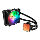 Cooler Master Masterliquid Ml120R Argb Liquid Cooler  120Mm Radiator  2 X 120Mm Masterfan Argb Fan  Argb Pump Head. .