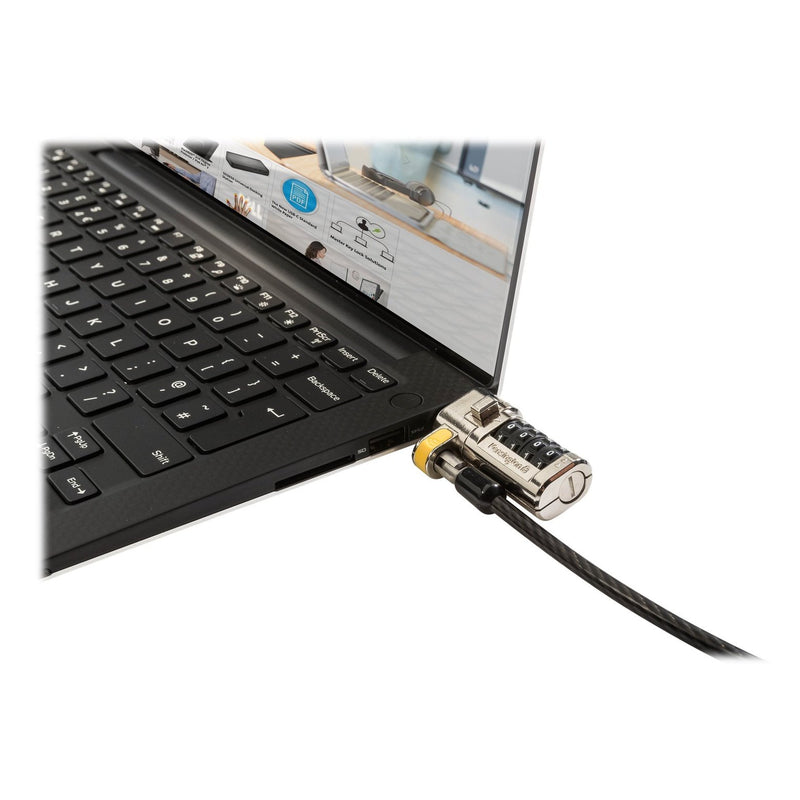 Clicksafe Combination Lock For All Dell Security Slots