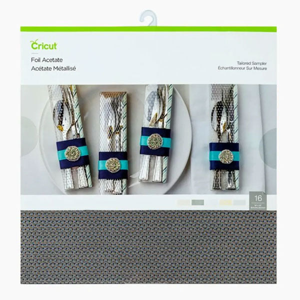 Cricut Foil Acetate 30X30Cm 16-Sheets (Tailored)
