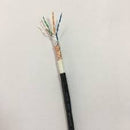 Acconet 500M Roll, Black, Solid Copper, Uv Protected, Stp, Cat5E Cable (Outdoor Use)