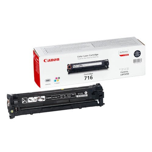 Canon 716 Black Cartridge - 2300 Pages @ 5%