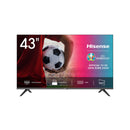 Hisense 43 inch LED Matrix Full High Definition 1080p TV-Resolution 1920 × 1080 Typical Contrast Ratio 5000:1 Aspect Ratio: 16:9 Image Refresh Frequency 60Hz Smooth Motion Rate 120 Image brightness 300cd /m2 Viewing Angle (Horiz / Vert) 178/178 Degrees...