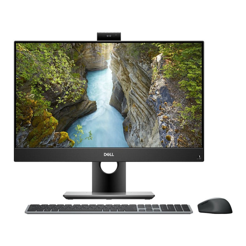 Optiplex 7490 Aio - I5-10505 (12mb Cache Up To 4.6ghz) Vpro 23.8 Fhd (1920x1080) Ips Touch Antiglare 8gb(1x8gb) Ddr4 2933mhz 256gb Pcie M.2 Ssd Integrated Graphics No Optical Drive Km5221w Wireless Keyboard & Mouse Built In Camera And Mic Intel Dual B