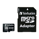Verbatim 32Gb Micro Sdhc+Adap Class10