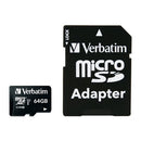 Verbatim 64Gb Sdxc Plus Adap Class 10