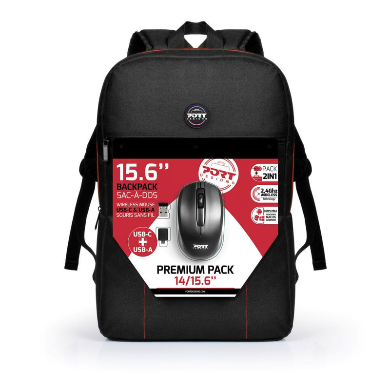 Port Designs Premium Bp Pack 14 15.6" Combo