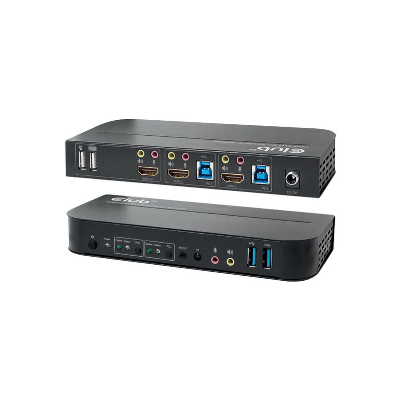 Club3D 2-Port 4K 60Hz Hdmi Kvm Switch (Csv-1382)