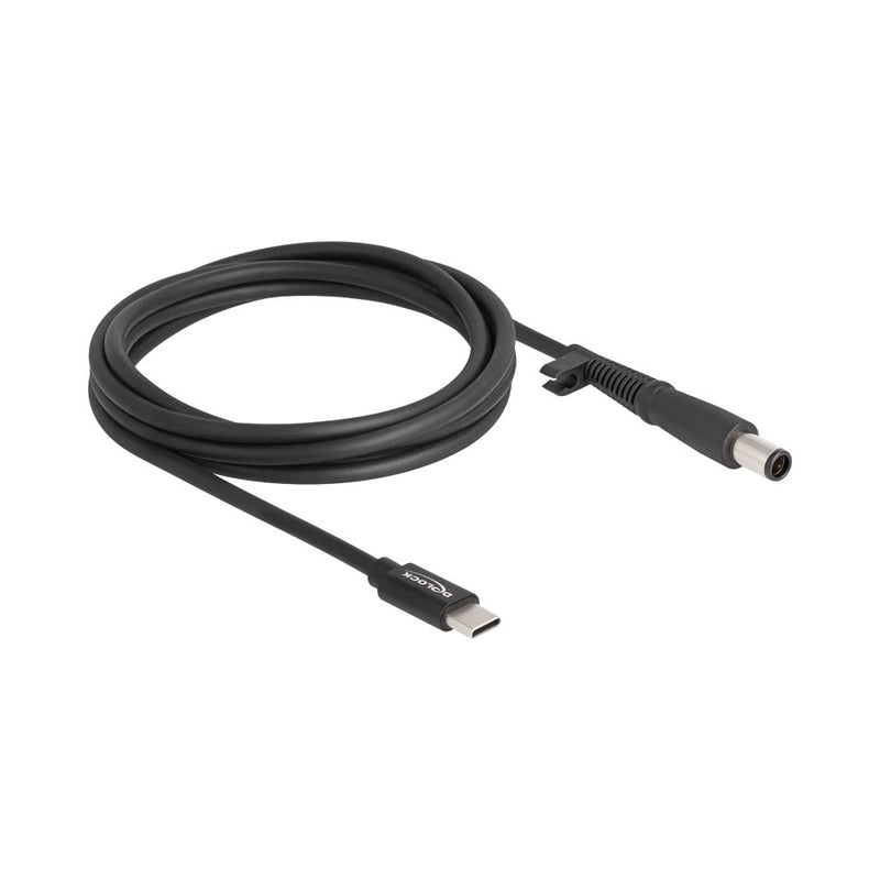 Delock 87972 Laptop Charging Cable Usb Type-C Male To Hp 7.4 × 5.0Mm Male