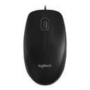 Logitech B100 Corded Usb Mouse - Black