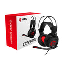 Msi Ds502 Gaming Headset - Black