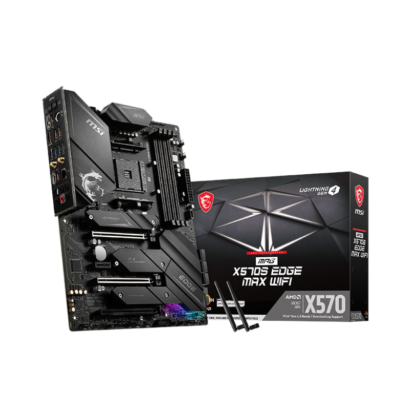 Msi Mpg X570s Edge Max Wi-fi Amd Am4 Atx Gaming Motherboard