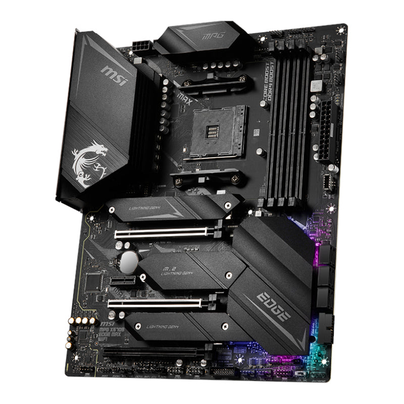 Msi Mpg X570s Edge Max Wi-fi Amd Am4 Atx Gaming Motherboard