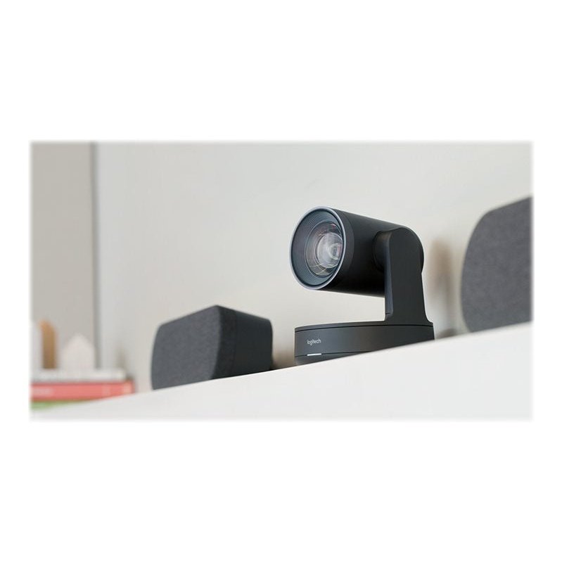 Logitech Rally Ultra-Hd Conferencecam - Black - Usb - Plugg - Emea - Dual Speaker Uk Hong Kong