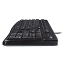 Logitech MK120 Wired USB Desktop Combo - Keyboard & Mouse-Multimedia Shortcut Keys US Key Layout Spill Resistant Ergonomoc Slope Soft Press Keys Ambidextrous Optical Mouse USB 1 year Limited warranty