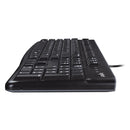 Logitech MK120 Wired USB Desktop Combo - Keyboard & Mouse-Multimedia Shortcut Keys US Key Layout Spill Resistant Ergonomoc Slope Soft Press Keys Ambidextrous Optical Mouse USB 1 year Limited warranty