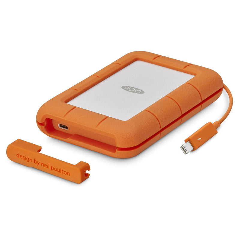 Seagate Lacie 5Tb Rugged Mini Usb-C Usb3.0 Drop Crush And Rain Resistant