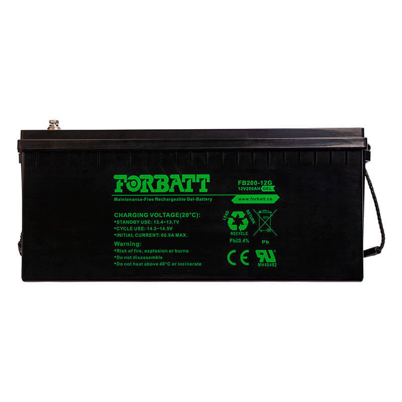 12V 200Ah Sealed Gel Battery