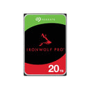 Seagate Ironwolf Pro St2000Nt001 20Tb 3.5'' Hdd Nas Drives 7200 Rpm; Sata 6Gb S Interface; 256Mb Cache;550Tb Year; Unlimited Bay