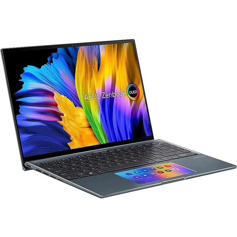 Asus Zenbook 14.0'' 2.8K Oled I7-1260P 16Gb Lpddr5 Ob 1Tb Pcie G4 Ssd Nvidia Mx550 2Gb Win11 Home 1Yr Pur Grey