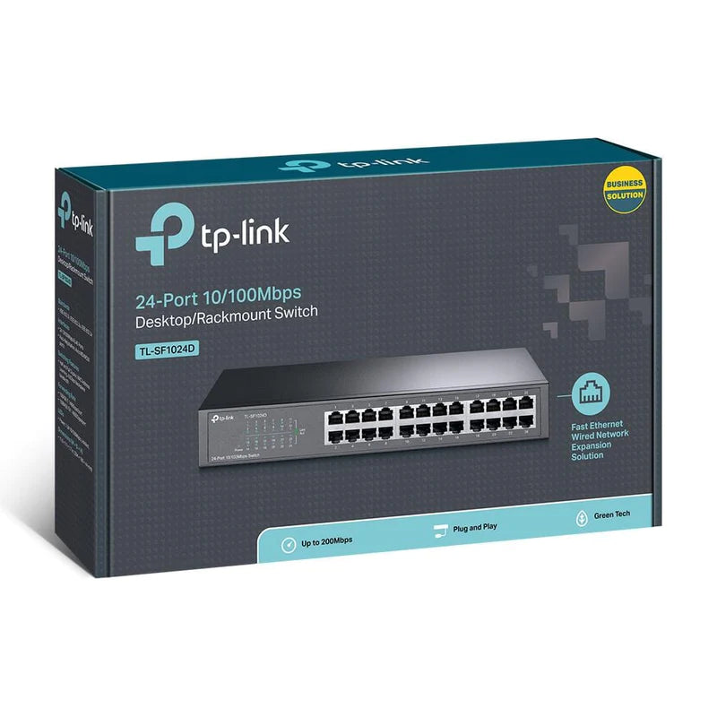 Tp-Link Tl-Sf1024D 24-Port 10 100Mbps Desktop