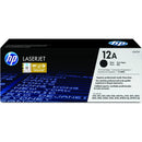 Hp 12A Laserjet 1000 3000 Series Black