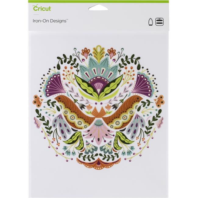 2004982 - Cricut Iron On Designs Floral Mandala 8.5X12