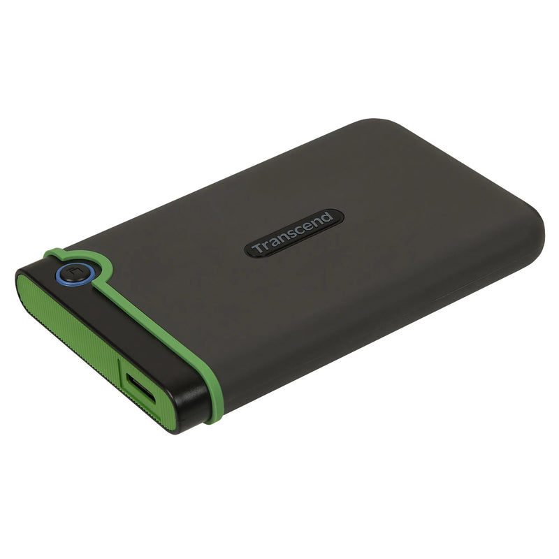 Transcend 2Tb Storejet M3 2.5'' Usb3.1 Rugged Hdd- Slim Iron Grey