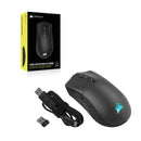 Corsair Sabre Rgb Pro Wireless Champion Series; 26000 Dpi; Wireless + Bt; Black