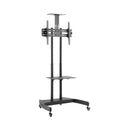 Bracket - Economy Tilt Height-Adjustable Steel Mobile Tv Cart - For 37“-70” Flat Panel Tvs