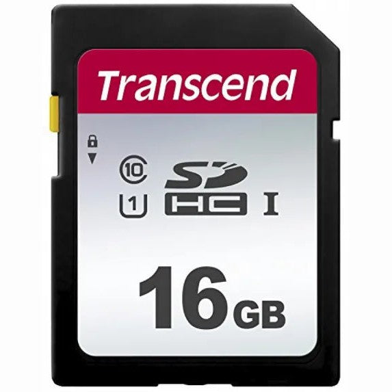 Transcend 300S 16Gb Uhs-I Class 10 U1 Sdhc Card - Tlc