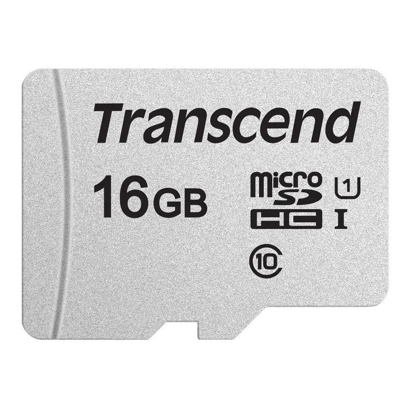 Transcend 300S 16Gb Micro Sd Uhs-I U1 Class10 Read 95 Mb S - Write 45Mb S - Without Adptor - Tlc