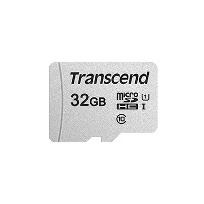 Transcend 300S 32Gb Micro Sd Uhs-1 U1 Class10 - Read 95 Mb S - Write 45Mb S - Without Adptor - Tlc